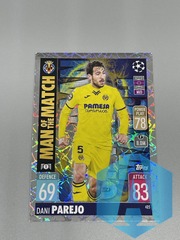 2021-22 Topps Match Attax UCL Man of the Match Dani Parejo #405